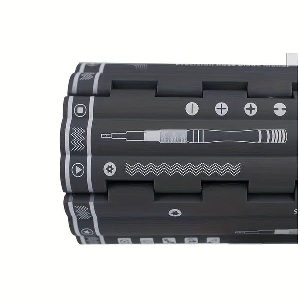 Planet Gates grey 128-in-1 Precision Screwdriver Set Disassembly And Repair Tool Multi-function Manual Screwdriver Book Set