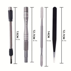 Planet Gates grey 128-in-1 Precision Screwdriver Set Disassembly And Repair Tool Multi-function Manual Screwdriver Book Set