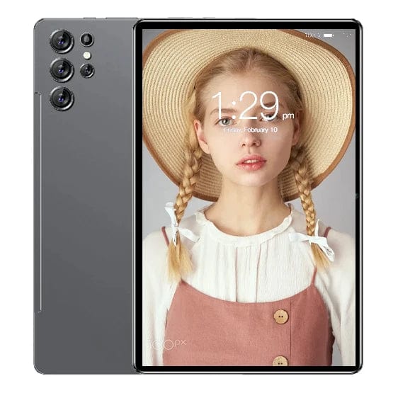 Planet Gates Grey / 16GB  1TB Original New Tablet Ultra Pad 2024 16G+1TB Android 13 Tablet PC 12 Inch Snapdragon 8 gen2 WIFI 5G tablets Learning entertainment