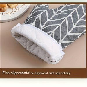 Planet Gates grey 1pc, Oven Mitt, Simple Style Heat Resistant Mitts, Microwave Oven Thickened Baking Oven Insulation Gloves, Non-Slip Grip Surfaces And Hanging Loop Gloves, Kitchen Supplies, Kitchen Gadgets, Accessories