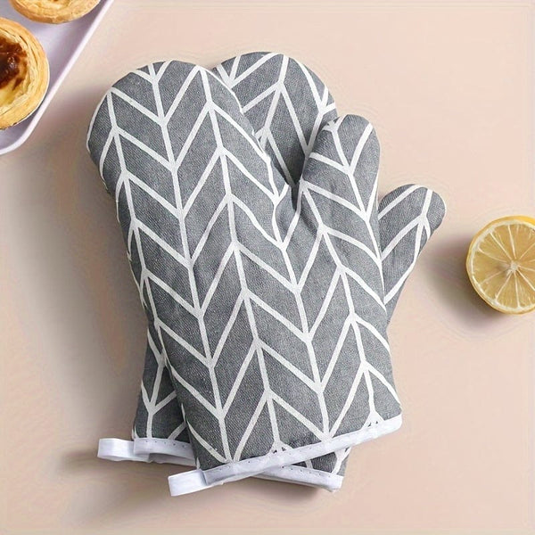 Planet Gates grey 1pc, Oven Mitt, Simple Style Heat Resistant Mitts, Microwave Oven Thickened Baking Oven Insulation Gloves, Non-Slip Grip Surfaces And Hanging Loop Gloves, Kitchen Supplies, Kitchen Gadgets, Accessories