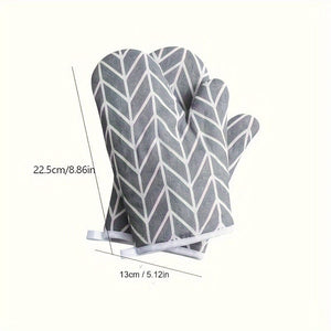 Planet Gates grey 1pc, Oven Mitt, Simple Style Heat Resistant Mitts, Microwave Oven Thickened Baking Oven Insulation Gloves, Non-Slip Grip Surfaces And Hanging Loop Gloves, Kitchen Supplies, Kitchen Gadgets, Accessories
