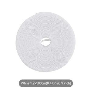 Planet Gates Grey 5m Cable Order Reusable Cable Organizer Desk Wire Winder Cable Tie Organizer Data Line Protection Storage Gadget