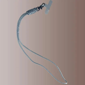 Planet Gates Grey Anti-lost Hanging Rope Phone Backpack Keychain Flashlight Camera Lanyard High Strength Parachute Cord Paracord