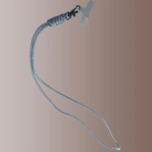 Planet Gates Grey Anti-lost Hanging Rope Phone Backpack Keychain Flashlight Camera Lanyard High Strength Parachute Cord Paracord