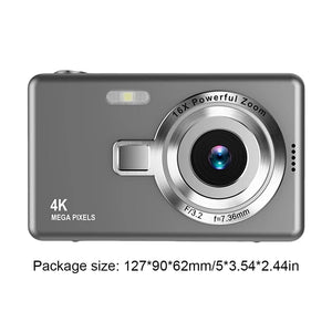 Planet Gates Grey / CHINA HD 1080P Portable Vlogging Camera 16X Zoom Autofocus Vlogging Camera Anti-Shake 2.4 Inch IPS Screen for Kid Adult Photography