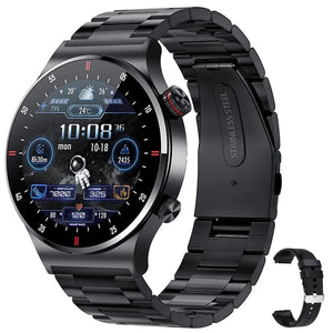Planet Gates Grey / CHINA New Bluetooth Call Smart Watch Men Sports Fitness Tracker Waterproof Smartwatch Large HD screen for huawei Xiaomi phone+box