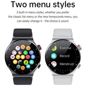 Planet Gates Grey / CHINA New Bluetooth Call Smart Watch Men Sports Fitness Tracker Waterproof Smartwatch Large HD screen for huawei Xiaomi phone+box