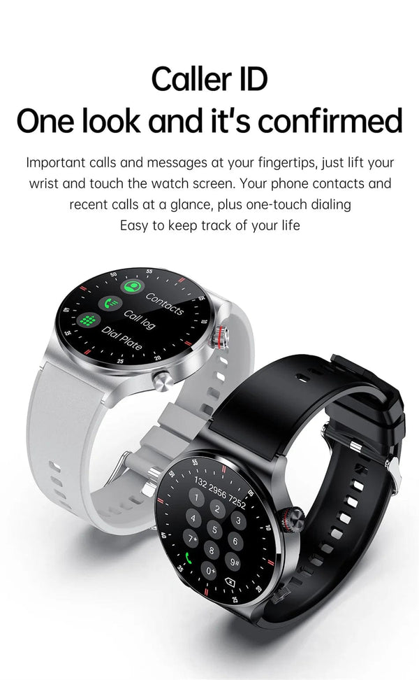 Planet Gates Grey / CHINA New Bluetooth Call Smart Watch Men Sports Fitness Tracker Waterproof Smartwatch Large HD screen for huawei Xiaomi phone+box