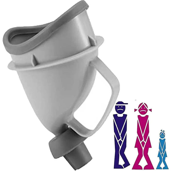 Planet Gates Grey / China Outdoor Car Camping Toilet Male Female Urinal Funnel Urine Funnel Peeing Emergency Traffic Portable Toilet Camping Equipment