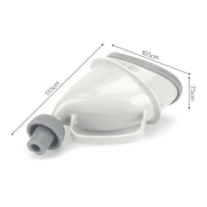 Planet Gates Grey / China Outdoor Car Camping Toilet Male Female Urinal Funnel Urine Funnel Peeing Emergency Traffic Portable Toilet Camping Equipment