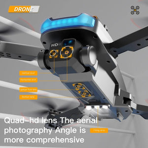 Planet Gates Grey Dual 4K-3B P15 Drone Professional 8K Dual Camera GPS 5G Omnidirectional Obstacle Avoidance Optical Flow Positioning Brushless 10000M Toys