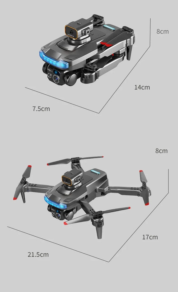 Planet Gates Grey Dual 4K-3B P15 Drone Professional 8K Dual Camera GPS 5G Omnidirectional Obstacle Avoidance Optical Flow Positioning Brushless 10000M Toys