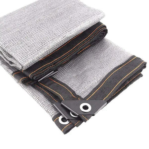 Planet Gates Grey Edge / 2mx5m / CHINA Gray Anti-UV Sunshade Net Balcony Privacy Screen Fence Net Garden Buildings Greenhouse Sun Shelter Fence Winding Shade Canopy