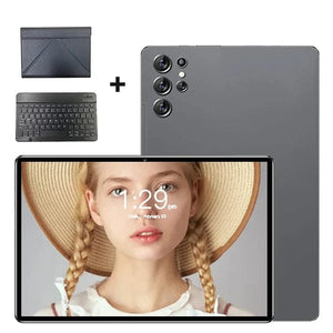 Planet Gates Grey Full set / 16GB  512GB Original New Tablet Ultra Pad 2024 16G+1TB Android 13 Tablet PC 12 Inch Snapdragon 8 gen2 WIFI 5G tablets Learning entertainment
