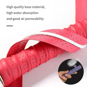 Planet Gates grey Hot Badminton Racket Sweatband Badminton Grip Breathable Anti-slip Sport Over Grip Sweatband For Tennis Badminton Fishing Rod