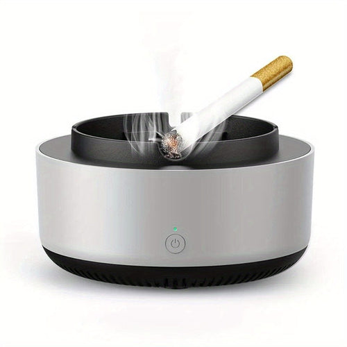 Planet Gates grey Intelligent Modern Smokeless Ashtray Air Purifier Car Room Smart Electronic Cigarette Ashtrays