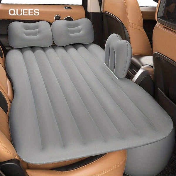 Planet Gates grey Joe's Car Air Mattress Car Bed, Car Inflatable Beds RV Bedding Household Mattress, SUV Rear Inflatable Beds, Comfortable Easy To Clean Mattess