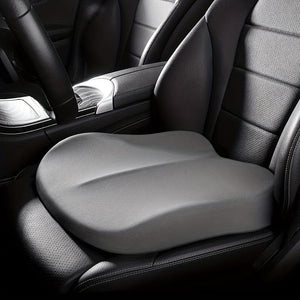 Planet Gates grey Memory Foam Car Seat Pad, Car Seat Cushions For Driving, Office Chair Seat Cushion For Longer And Comfortable Sitting