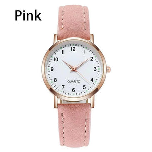 Planet Gates grey / No Ladies Diamond-studded Luminous Retro Female Watch Leather Belt Quartz Watch Women Simplicity Casual Decoration Wristwatches