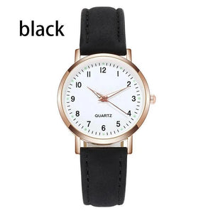 Planet Gates grey / No Ladies Diamond-studded Luminous Retro Female Watch Leather Belt Quartz Watch Women Simplicity Casual Decoration Wristwatches