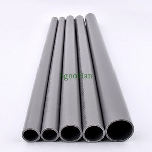 Planet Gates grey / outer dia 32mm 1PC OD 20/25/32mm UPVC Aquarium Fish Tank Pipe Home Garden DIY Shelf Tube Irrigation Watering Fittings 49~50cm Long