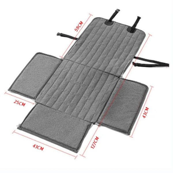 Planet Gates grey Pet Dog Carrier Car Seat Cover Carry Cat Puppy Bag Car Travel Folding Hammock Waterproof Dogs Basket Pet Carriers