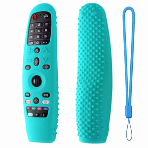 Planet Gates grey Remote Control Case Soft Silicone Protective Cover Compatible For  Smart TV AN-MR650A600 20GA 19BA
