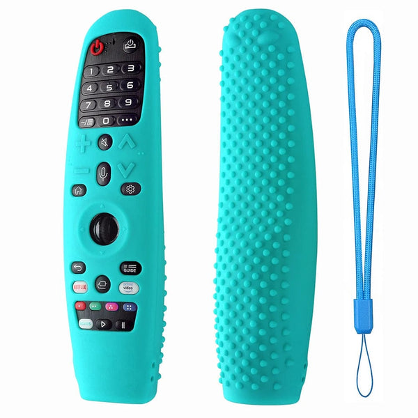 Planet Gates grey Remote Control Case Soft Silicone Protective Cover Compatible For  Smart TV AN-MR650A600 20GA 19BA