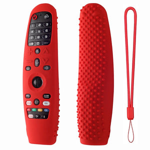 Planet Gates grey Remote Control Case Soft Silicone Protective Cover Compatible For  Smart TV AN-MR650A600 20GA 19BA