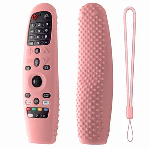 Planet Gates grey Remote Control Case Soft Silicone Protective Cover Compatible For  Smart TV AN-MR650A600 20GA 19BA