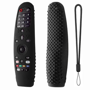 Planet Gates grey Remote Control Case Soft Silicone Protective Cover Compatible For  Smart TV AN-MR650A600 20GA 19BA