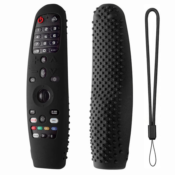Planet Gates grey Remote Control Case Soft Silicone Protective Cover Compatible For  Smart TV AN-MR650A600 20GA 19BA