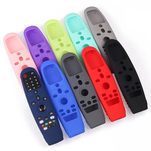 Planet Gates grey Remote Control Case Soft Silicone Protective Cover Compatible For  Smart TV AN-MR650A600 20GA 19BA