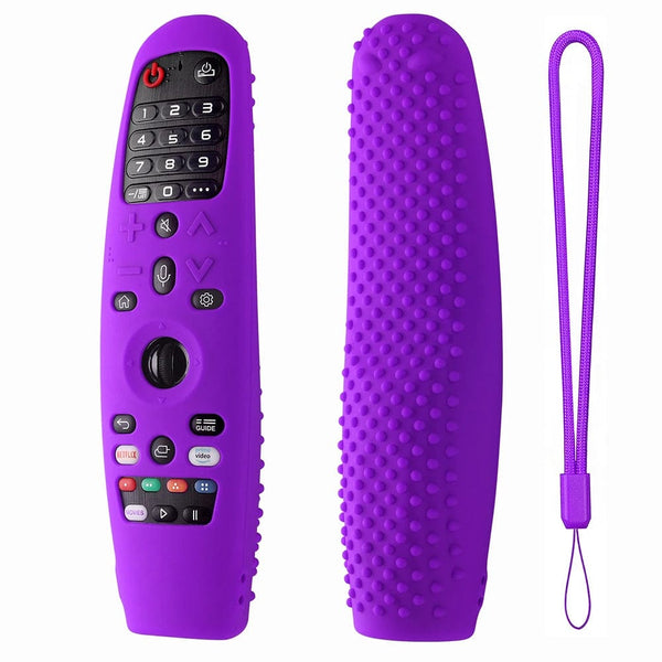 Planet Gates grey Remote Control Case Soft Silicone Protective Cover Compatible For  Smart TV AN-MR650A600 20GA 19BA