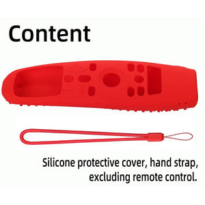 Planet Gates grey Remote Control Case Soft Silicone Protective Cover Compatible For  Smart TV AN-MR650A600 20GA 19BA