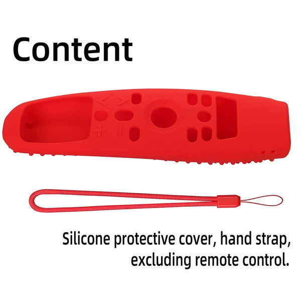Planet Gates grey Remote Control Case Soft Silicone Protective Cover Compatible For  Smart TV AN-MR650A600 20GA 19BA
