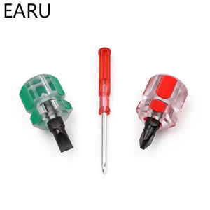 Planet Gates grey Screwdriver Kit Set Mini Small Portable Radish Head Screw Driver Transparent Handle Repair Hand Tools Precision Car Repair