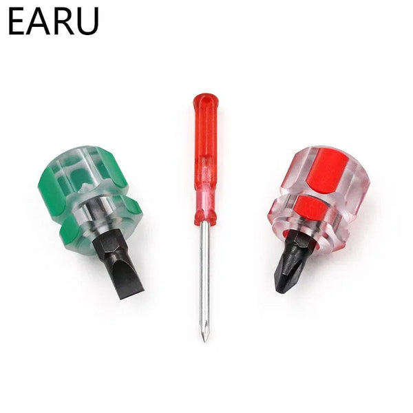 Planet Gates grey Screwdriver Kit Set Mini Small Portable Radish Head Screw Driver Transparent Handle Repair Hand Tools Precision Car Repair