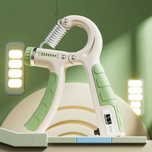 Planet Gates Grip Strength Trainer, Hand Squeezer Adjustable Resistance, Hand Grip Strengthener for Muscle Building and Injury Recovery