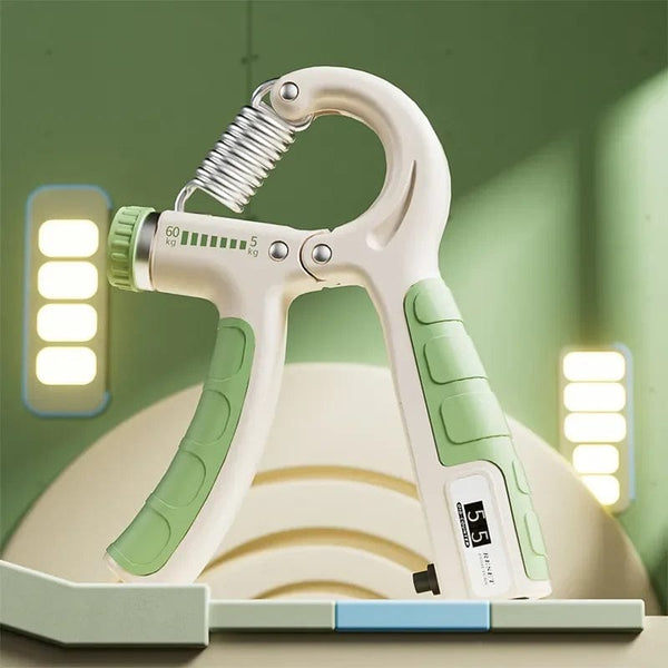 Planet Gates Grip Strength Trainer, Hand Squeezer Adjustable Resistance, Hand Grip Strengthener for Muscle Building and Injury Recovery