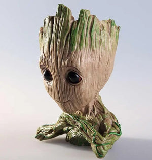 Planet Gates Groot Tree Flowerpot Action Figures Model Toys