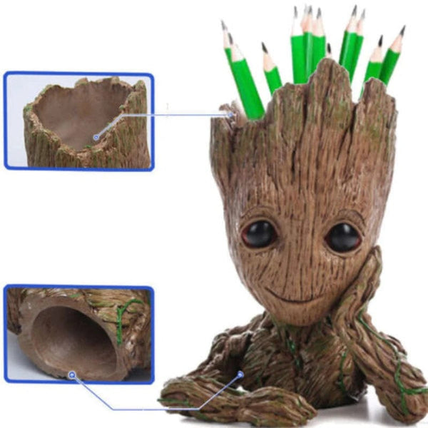 Planet Gates Groot Tree Flowerpot Action Figures Model Toys