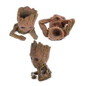 Planet Gates Groot Tree Flowerpot Action Figures Model Toys