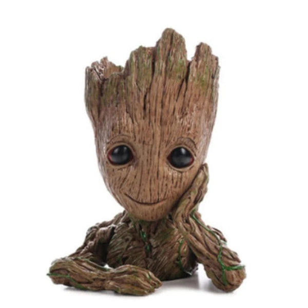 Planet Gates Groot Tree Flowerpot Action Figures Model Toys