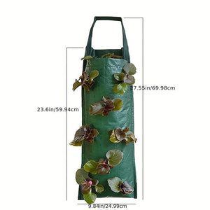 Planet Gates Grow Delicious Strawberries With This 1pc Hanging Planting Bag - Perfect For Outdoor Yards!