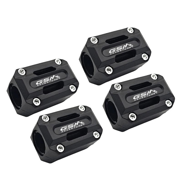 Planet Gates GSADV 4pcs Motorcycle Engine Guard For BMW F900GS R1300GS R1250GS R1200GS ADV F850GS Adventure F750GS Crash Bar Bumper Protector Block