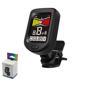 Planet Gates Guitar Tuner For All Instruments Clip on Electronic Tuner for Guitar Bass Ukulele Violin Mandolin Banjo