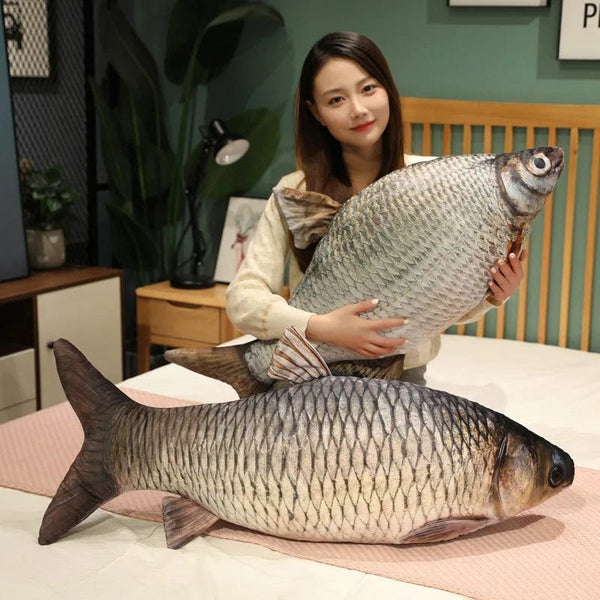 Planet Gates guiyu / 40cm 30-100cm Simulation Funny Fish Plush Toys Stuffed Soft Animal Carp Plush Pillow Creative Sleep Cushion for Kids Girls Xmas Gift