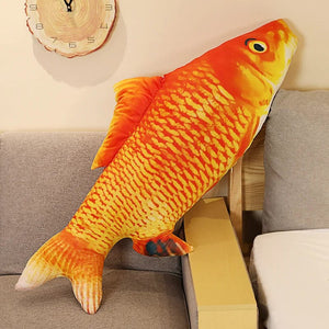 Planet Gates guiyu / 40cm 30-100cm Simulation Funny Fish Plush Toys Stuffed Soft Animal Carp Plush Pillow Creative Sleep Cushion for Kids Girls Xmas Gift